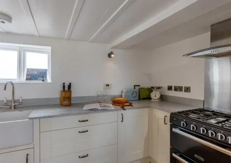 The kitchen at Dock Cottage, Appledore