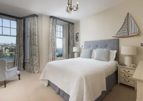 Bedroom #1 at Dolly's Plaice, Fowey