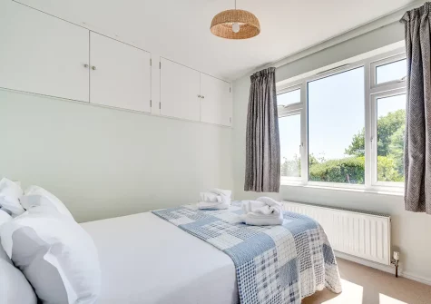 Bedroom #2 at Dolphin Rise, Mousehole