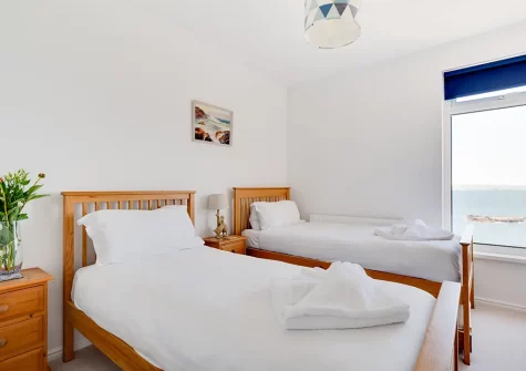Bedroom #3 at Dolphin Rise, Mousehole