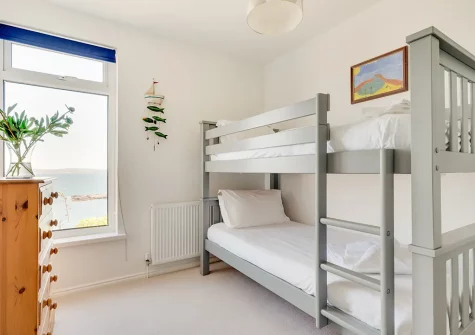 Bedroom #4 at Dolphin Rise, Mousehole