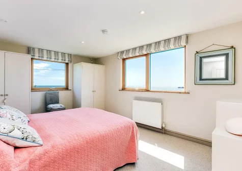 Bedroom #2 at Dolphins, Coverack