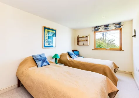 Bedroom #3 at Dolphins, Coverack
