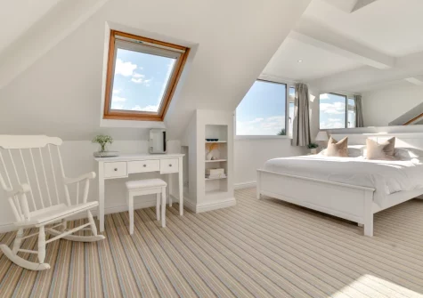 Bedroom #1 at Dolphins, Downderry
