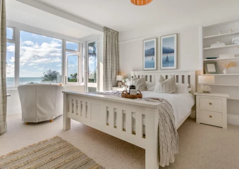 Bedroom #4 at Dolphins, Downderry
