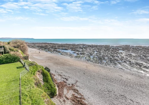Dolphins has its own private access, with steps down, to the beach