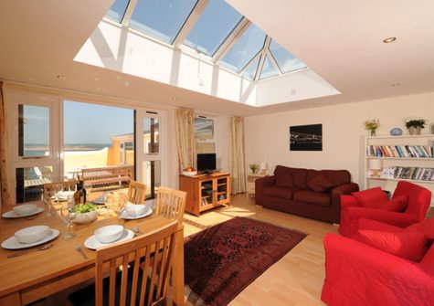 The living and dining area @ Dorey, Bideford