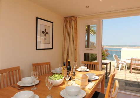 The living and dining area @ Dorey, Bideford