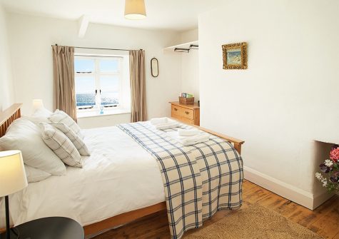 Bedroom #2 at Downsteps Beach House, Torcross