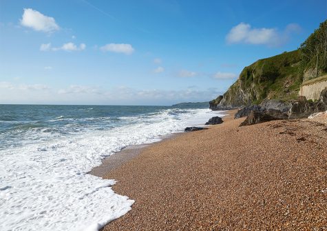 At Downsteps Beach House, Torcross you can stroll out onto your own shingle beach
