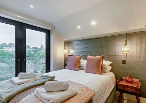 Bedroom #3 at Dowr Gwel, Stratton