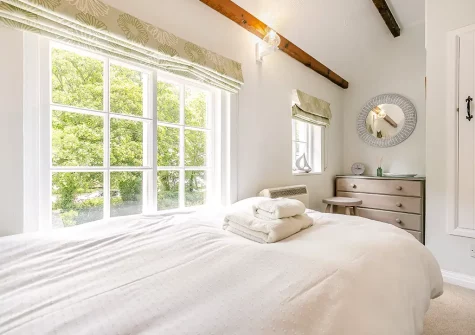 Bedroom #2 at Dowr Penty, Helford