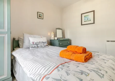 Bedroom #3 at Dowr Penty, Helford