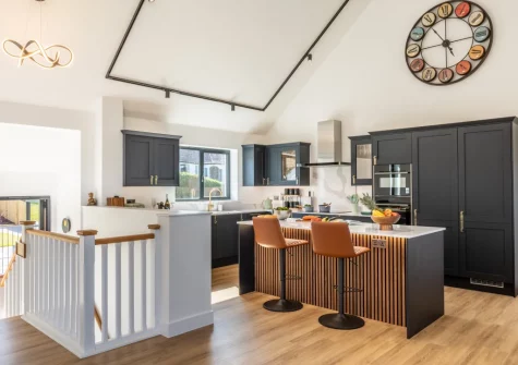 The kitchen at Driftwood Barton Close, Instow