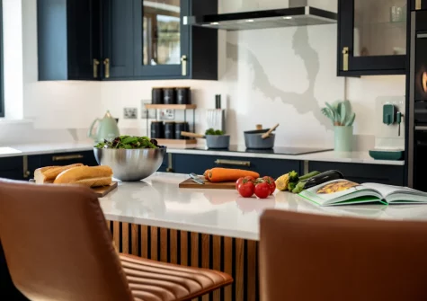 The kitchen at Driftwood Barton Close, Instow