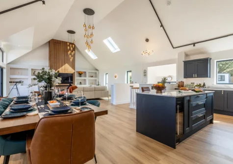 The kitchen & dining area at Driftwood Barton Close, Instow