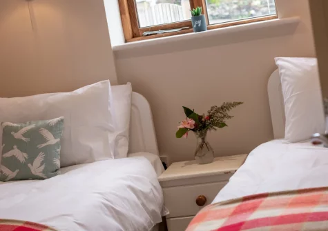 Bedroom #2 at Driftwood Cottage, Bere Alston