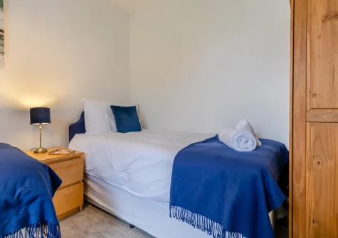 Bedroom #2 at Driftwood Cottage, Mousehole