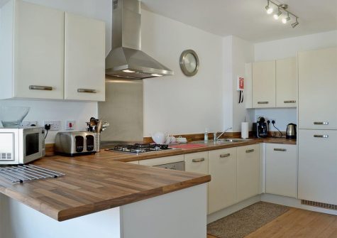The kitchen at Driftwood, Goodrington
