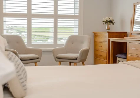 Bedroom #1 at Driftwood, Mawgan Porth