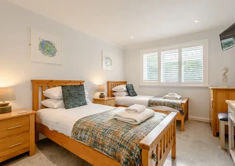 Bedroom #3 at Driftwood, Mawgan Porth