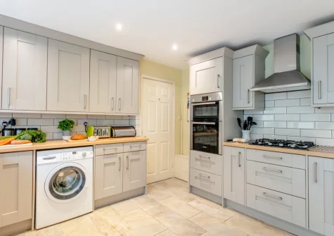 The kitchen at Drum Cottage, Appledore