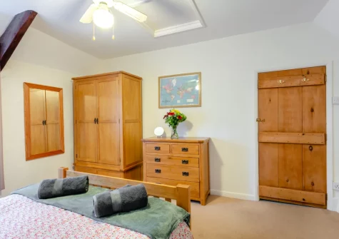 Bedroom #1 at Drum Cottage, Appledore