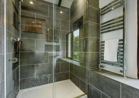 Bedroom #1 en-suite shower room at Duckdown, Bittadon