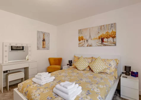 Bedroom #2 at Dune Beachhouse, Westward Ho!