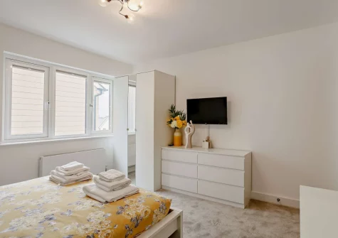 Bedroom #2 at Dune Beachhouse, Westward Ho!