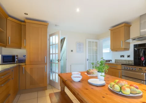 The kitchen at Dunes at Westcroyde, Croyde