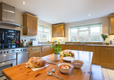 The kitchen at Dunes at Westcroyde, Croyde