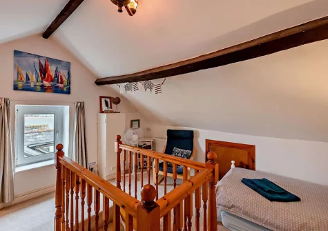 Bedroom #3 at Ebb Tide Cottage, Appledore