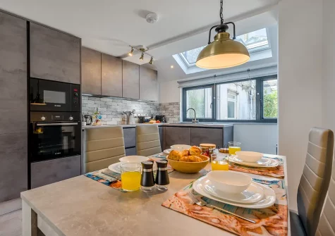 The kitchen at Echo Beach, St Ives