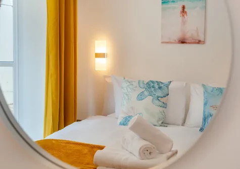 Bedroom #1 at Echo Beach, St Ives