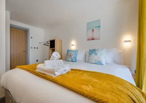 Bedroom #1 at Echo Beach, St Ives