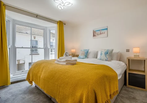Bedroom #2 at Echo Beach, St Ives