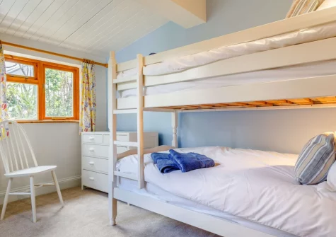 Bedroom #4 at Eddystone View, Wembury