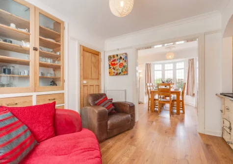 The cozy snug at Edgehill, Pentewan