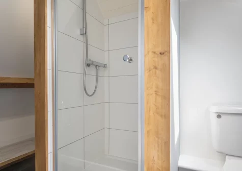 Bedroom #1 en-suite shower room at Edgehill, Pentewan