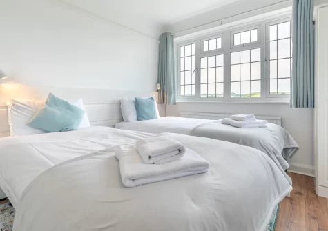 Bedroom #3 at Edgehill, Pentewan