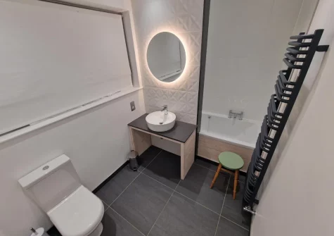 The bathroom at Edgehill, Pentewan