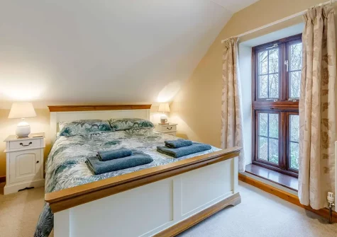 Bedroom #2 at Edistone Barn, Edistone
