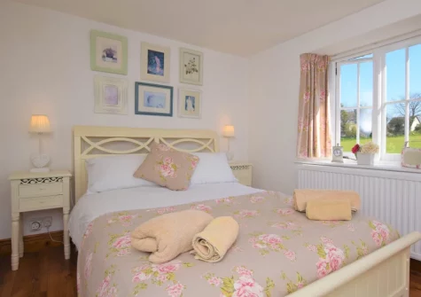 Bedroom #1 at Elberry Cottage, Churston Ferrers