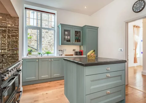 The kitchen at Elmbank, Combe Martin