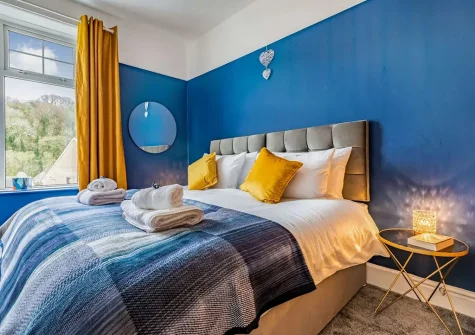 Bedroom #1 at Elmbank, Combe Martin