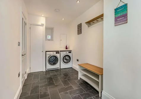 The utility room at Elmbank, Combe Martin