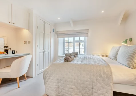 Bedroom #1 at Elmwood Cottage, Constantine Bay