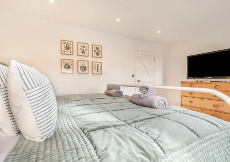 Bedroom #3 at Elmwood Cottage, Constantine Bay
