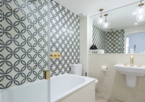 The bathroom at Emerald, Carbis Bay